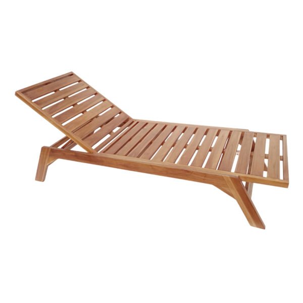 Ξύλινη Ξαπλώστρα Sunshine από Teak